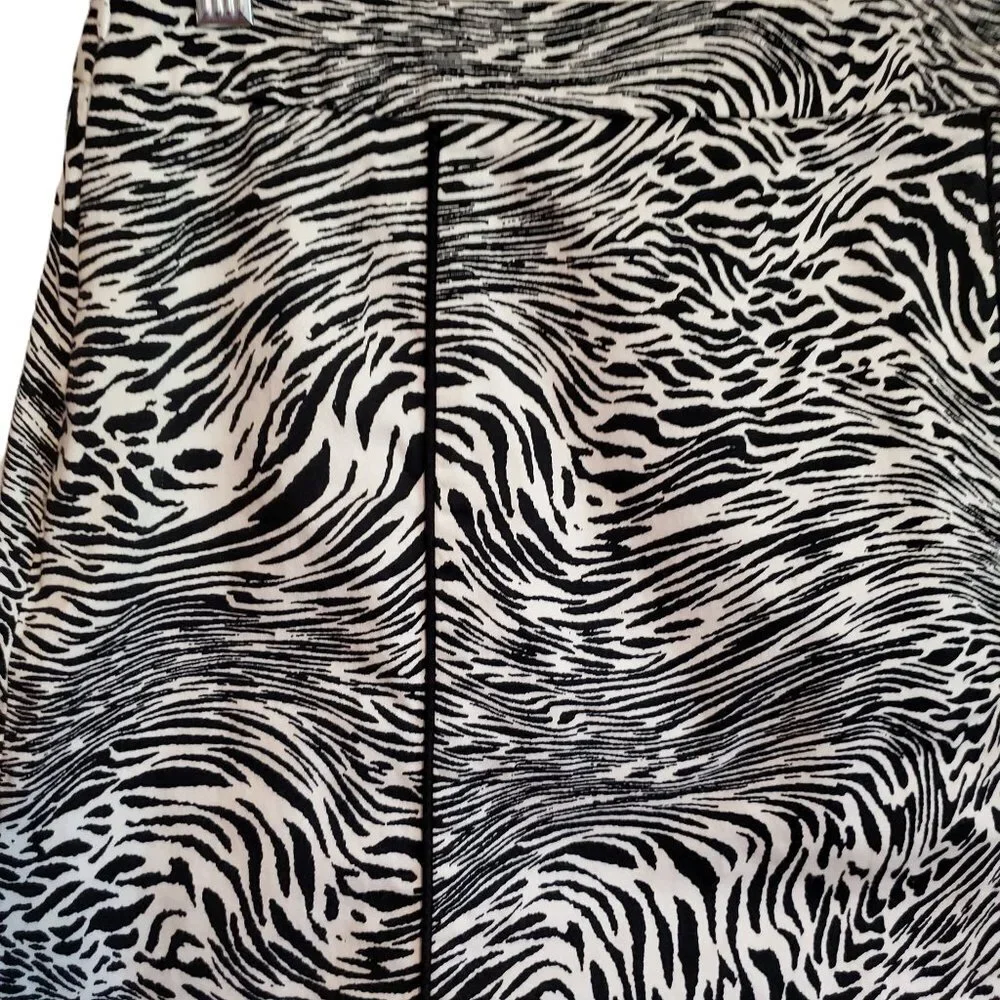 M.D.L. New York Skirt Zebra Print